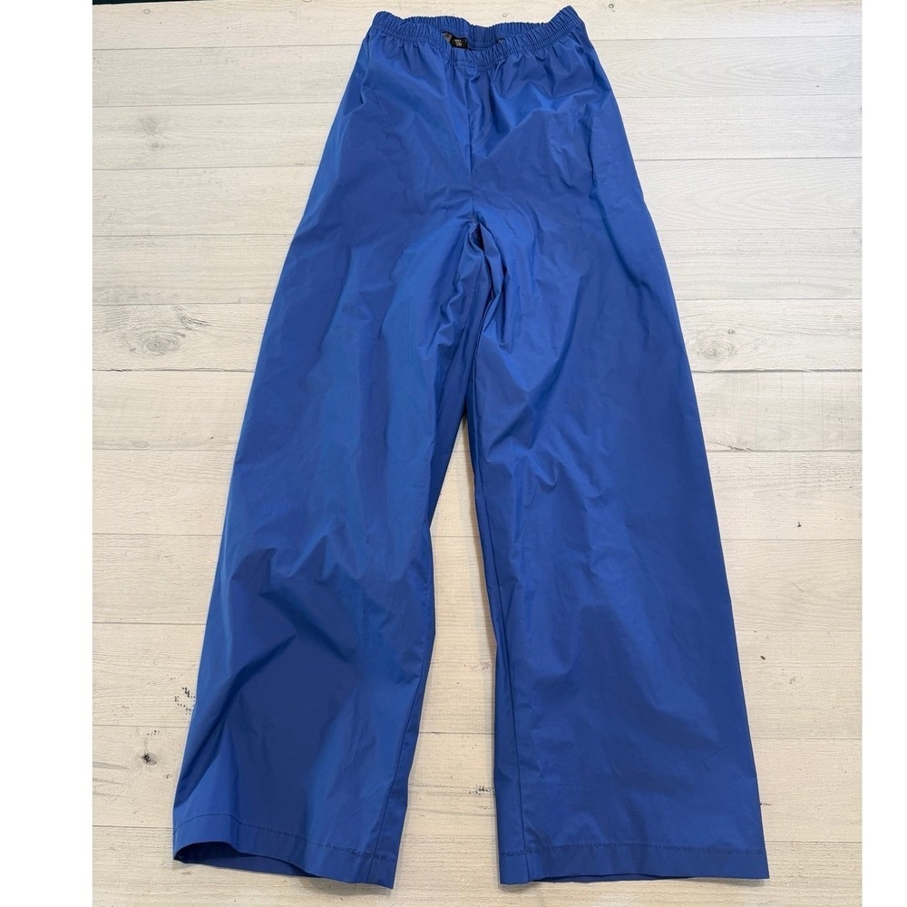Pro Rainer kids blue PVC Nylon rain pants size‎ 8